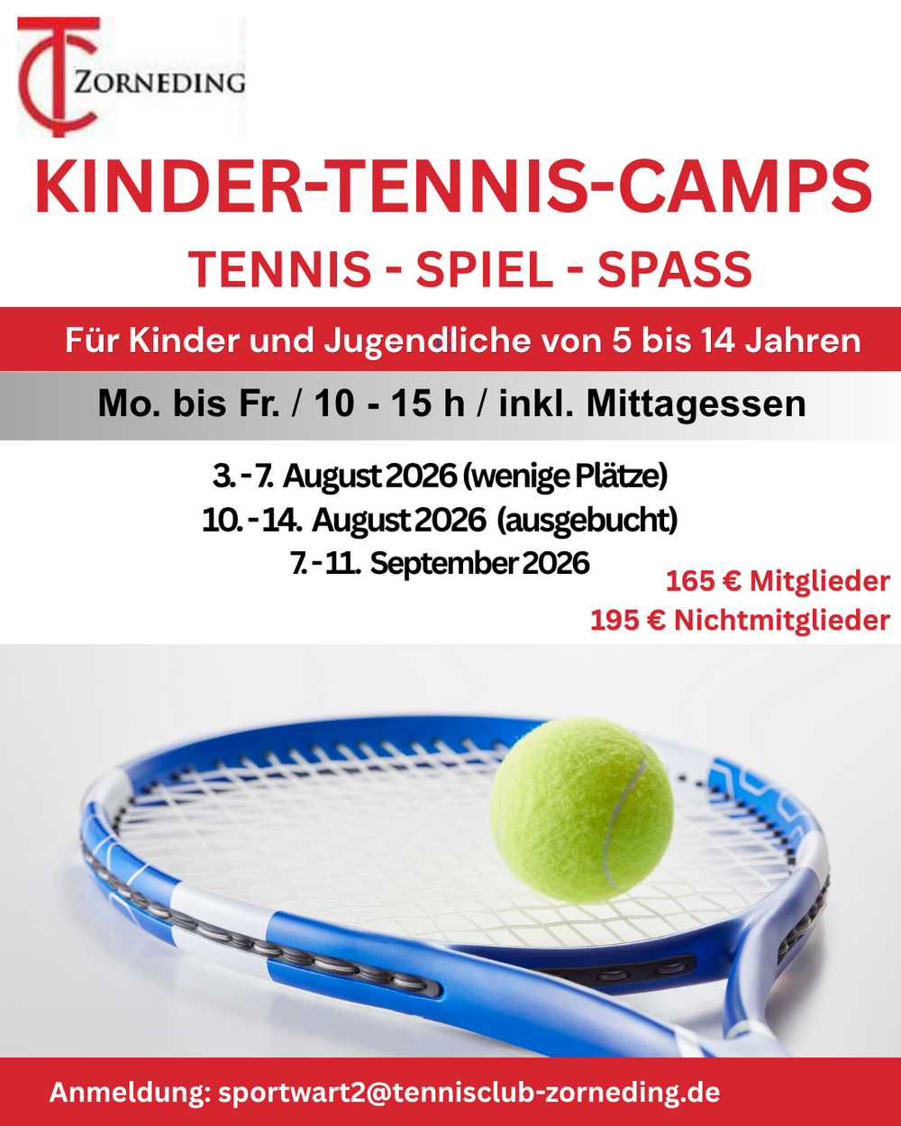 KINDER-TENNIS-CAMPS