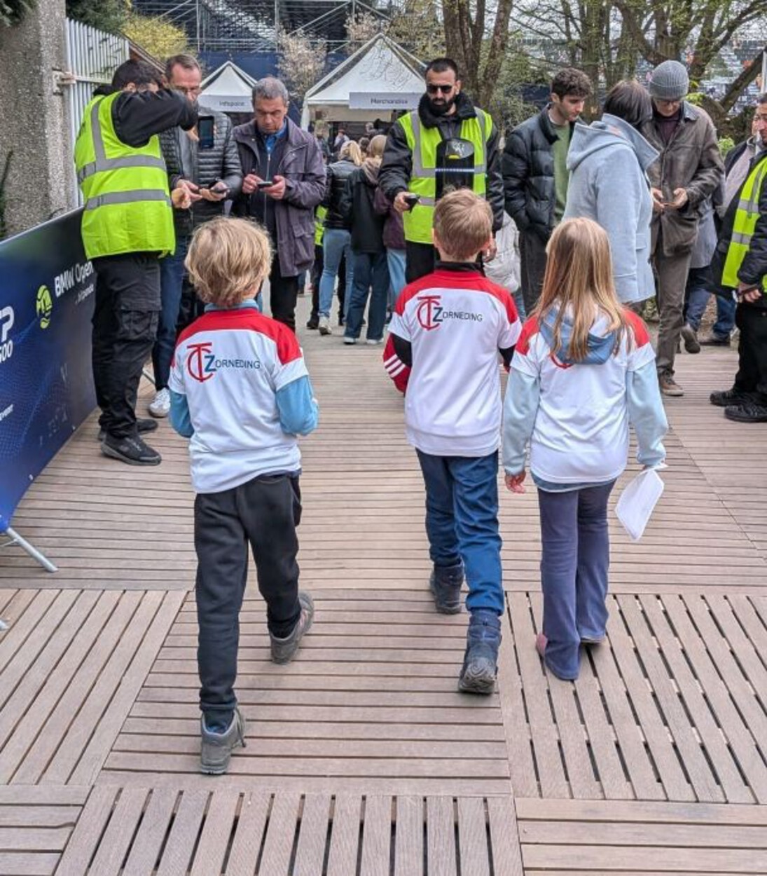 Wir beim Kids Day der BMW Open 2026